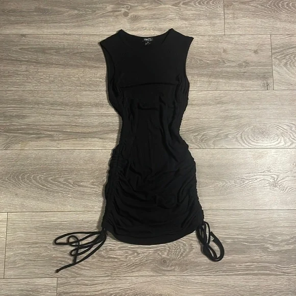 rue21 little black dress Black Lace Wedding Dress with Sexy Sheer Open Back and Long Sleeves